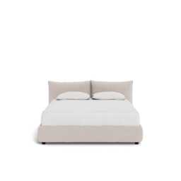 Heal's Pillow Storage Bed King Tundra Texture Stone