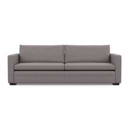 Heal's Palermo 5 Seater Sofa Loop Boucle Granite Black Feet