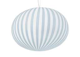 Established & Sons Filigrana S4 Ellipse Pendant Light White/Blue
