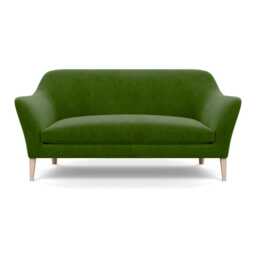 Heal's Wallis 3 Seater Sofa Smart Luxe Velvet Grass Natural Ash Feet - thumbnail 2