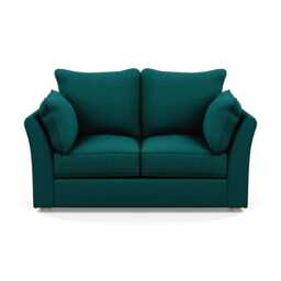 Heal's Tailor 2 Seater Sofa Brushed Cotton Pine Natural Beech Feet