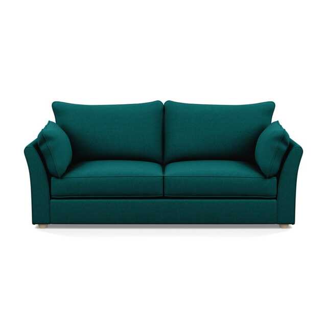Heal's Tailor 4 Seater Sofa Brushed Cotton Pine Natural Beech Feet