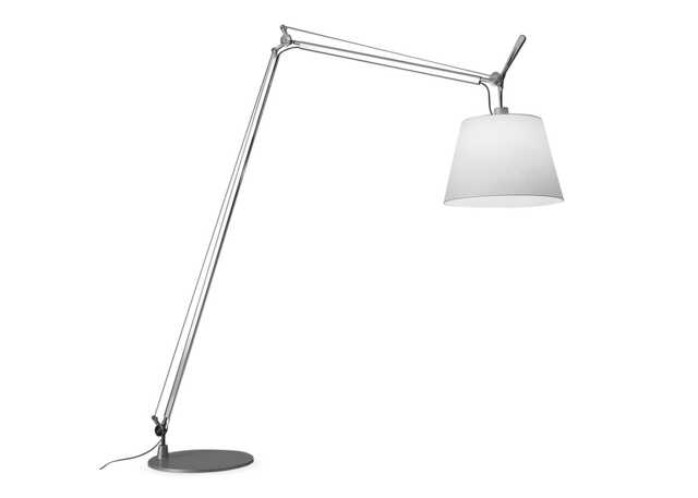 Artemide Tolomeo Maxi Floor Lamp Aluminium