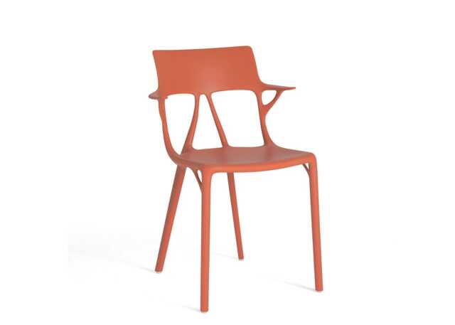 Kartell A.I. Chair Orange Set of 2