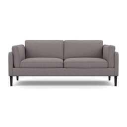 Heal's Sonno 3 Seater Loop Boucle Granite Wenge Black Feet
