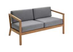 Fritz Hansen Virkelyst Outdoor 2 Seater Sofa in Ash