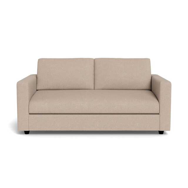 Heal's Nimbus II 3 Seater Sofa Boucle Tweed Pearl Black Feet - image 1
