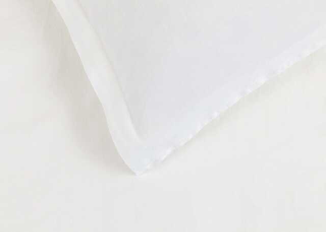 Heal's Washed Linen White Duvet Cover King