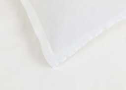 Heal's Washed Linen White Duvet Cover King