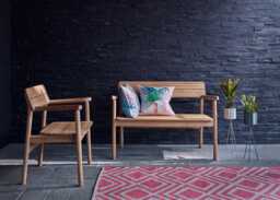 Case Tanso Teak Garden Bench - thumbnail 2