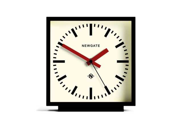 Newgate Amp Mantel Clock Black