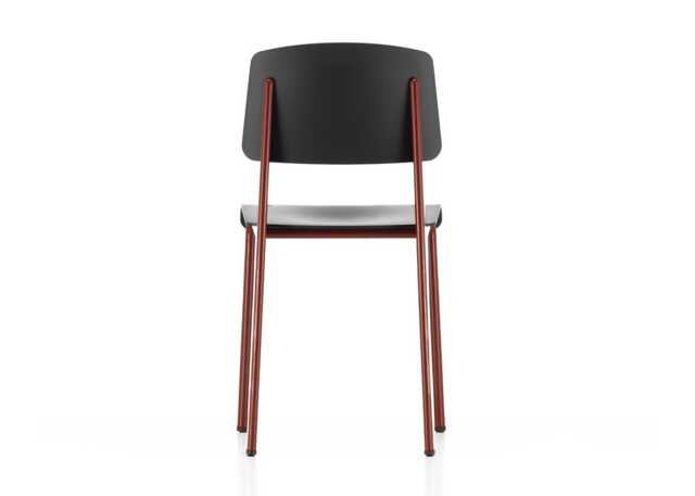 Vitra Standard Sp Chair Deep Black/ Japanese Red