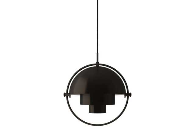 Gubi Multi-Lite Pendant Black Brass - image 1