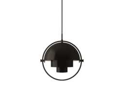 Gubi Multi-Lite Pendant Black Brass - thumbnail 1