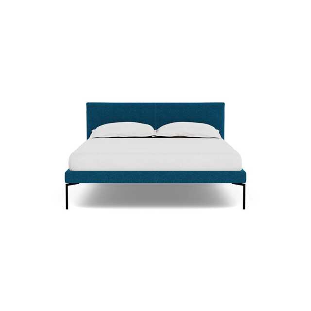 Heal's Matera Bed Double St Moritz Wool Teal