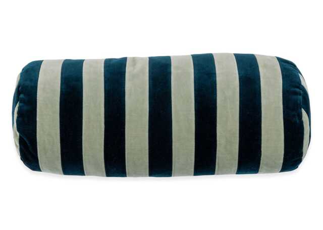 Christina Lundsteen Bolster Cushion Petrol 40cm