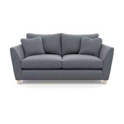 Heal's Torino 3 Seater Sofa Boucle Steel Natural Feet