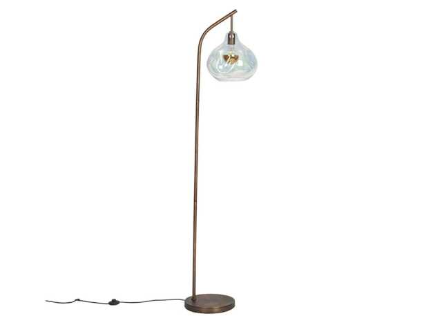 Heal's Bolha Floor Lamp Petrol & Bronze