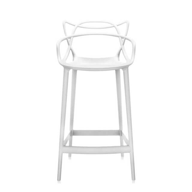 Kartell Masters Stool Medium White