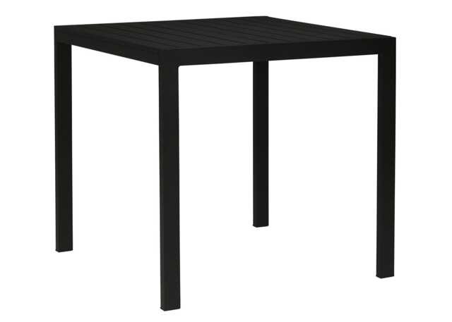 Case Eos Square Outdoor Dining Table Black
