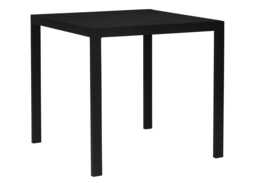 Case Eos Square Outdoor Dining Table Black
