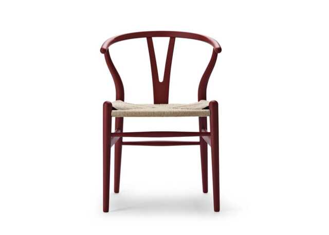 Carl Hansen & Son CH24 Wishbone Chair Soft Red Brown - image 1