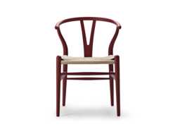 Carl Hansen & Son CH24 Wishbone Chair Soft Red Brown - thumbnail 1