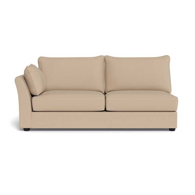 Heal's Tailor Large Unit Left Hand Facing Capelo Linen-Cotton Bamboo Black Beech Feet - image 1
