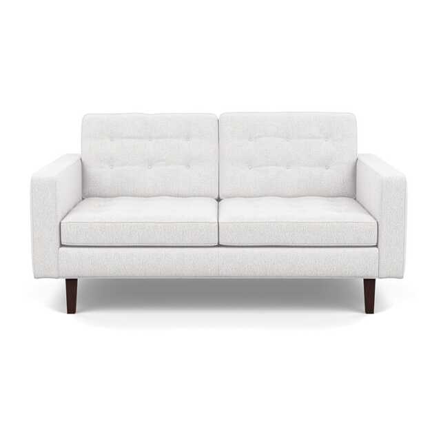 Heal's Hepburn 2 Seater Loop Boucle Polar Wenge