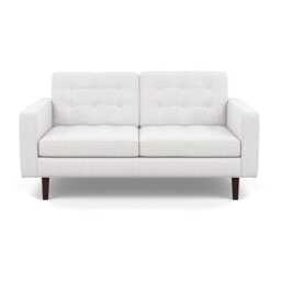 Heal's Hepburn 2 Seater Loop Boucle Polar Wenge