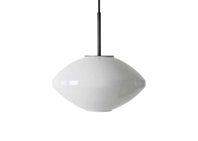 Hadeland Glassverk Archive 4280 Pendant Light White & Black