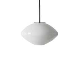 Hadeland Glassverk Archive 4280 Pendant Light White & Black