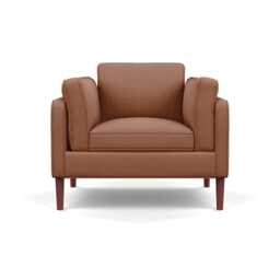Heal's Sonno Armchair Siena Cotton Clay Walnut Feet