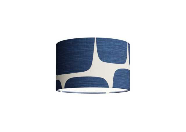 Shropshire Shades Scion Lohko Lampshade Indigo 33 x 20cm