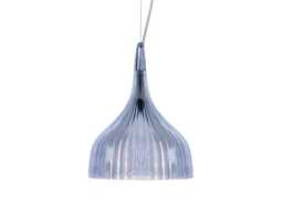 Kartell E' Pendant Transparent Blue