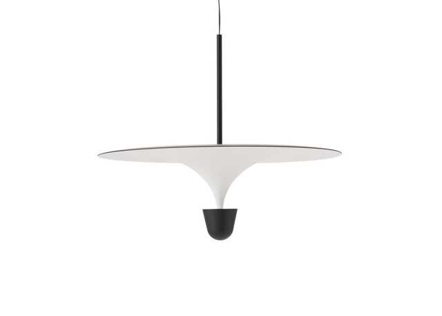 New Works Kantarell LED Pendant Disc Dia 60cm Black