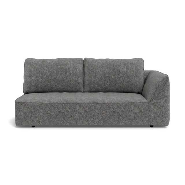 Heal's Morven Right Hand Facing 3 Seater Unit Melton Wool Shale