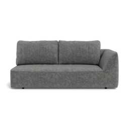 Heal's Morven Right Hand Facing 3 Seater Unit Melton Wool Shale