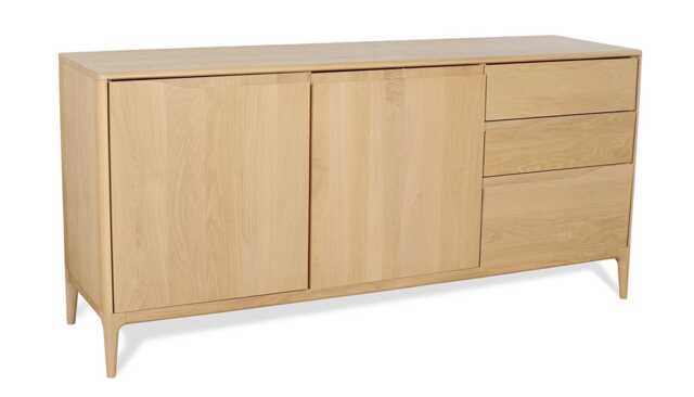 Ercol Romana Large Sideboard Clear Matt Oak - image 1