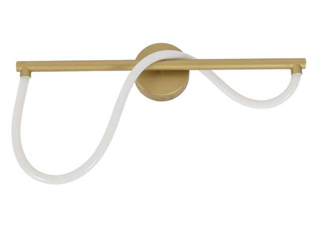 Heal's Wave LED Wall Light Satin Gold