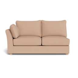 Heal's Tailor Medium Left Hand Facing Corner Unit  Capelo Linen-Cotton Rosedale Natural Feet