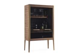 Porada Atlante Bar Unit Canaletta Walnut