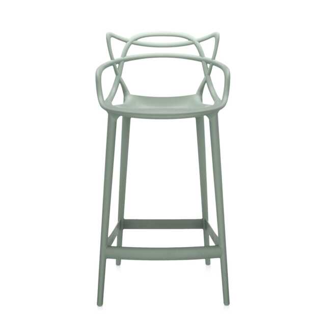 Kartell Masters Stool Medium Green Sage