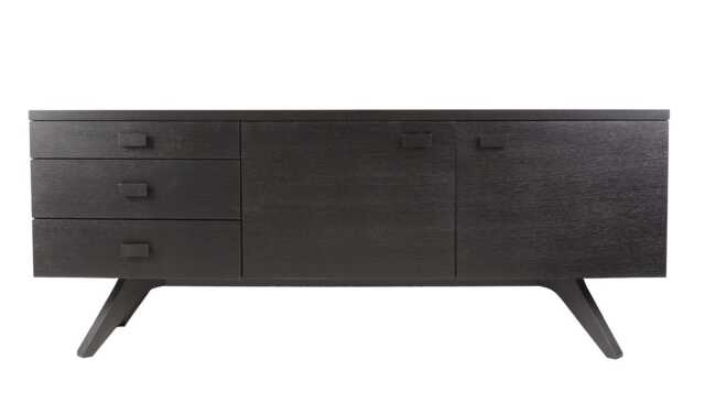 Case Cross Sideboard Black Stain