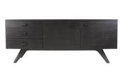 Case Cross Sideboard Black Stain