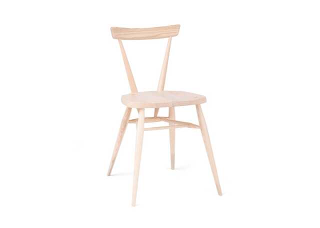 Ercol Stacking Chair Dead Matt Ash
