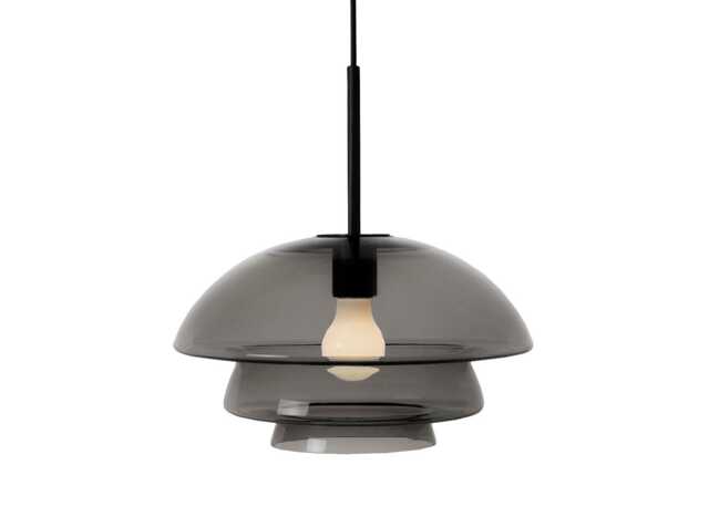 Archive 4006 Pendant Light Grey & Black Large