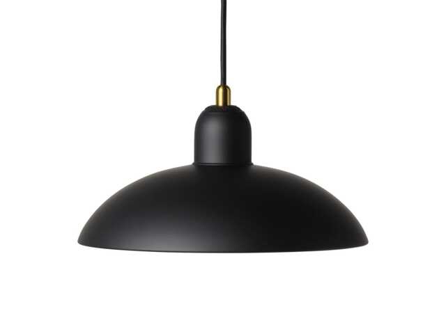 Fritz Hansen Kaiser Idell Pendant Light Matt Black