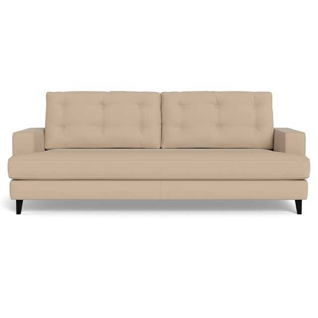 Heal's Mistral 4 Seater Sofa Capelo Linen-Cotton Bamboo Black Beech Feet - image 1