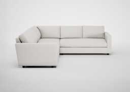 Heal's Nimbus II Large Corner Sofa Capelo Linen Mix Sea Salt